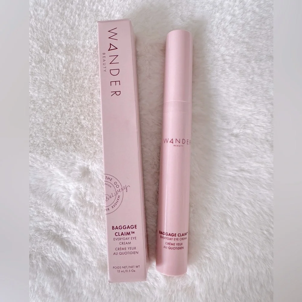 Wander Beauty Baggage Claim Everyday Eye Cream - NIB